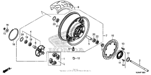 CTX1300 (ABS) Переднее колесо