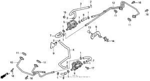 VFR750F Air suction valve 90-93