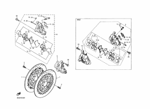 XJR1200 ﾌﾛﾝﾄﾌﾞﾚｰｷｷﾔﾘﾊﾟ