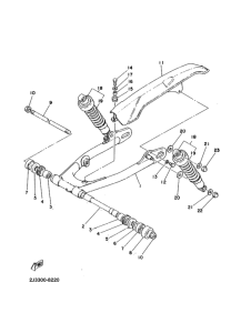SR400 ﾘﾔｱｰﾑ. ﾘﾔｸﾂｼﾖﾝ. ﾁｴﾝｹｰｽ