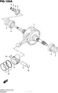 UH200 Коленвал