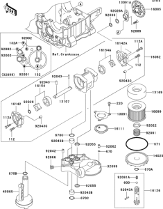 ZX1200 Oil pump / oil filter(1 / 2)