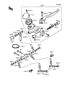 KR250 Главный тормозной цилиндр