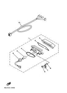 TZM50R Габаритный задний фонарь