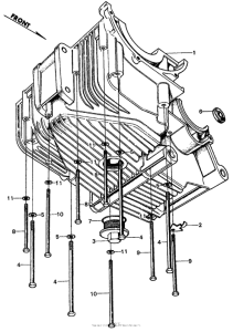 CL450 Lower crankcase