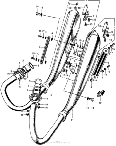 SL350 Глушитель