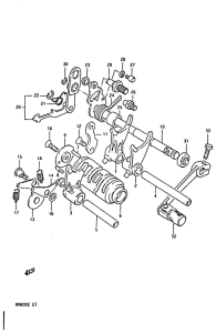 RM80 Переключение передач