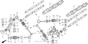 GL1500SE Распределительный вал