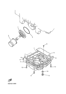 XJ900S Масляный фильтр