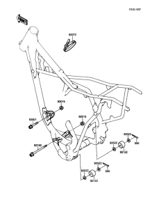  Рама ,крепежные детали