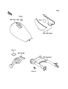 ZL400 Наклейки