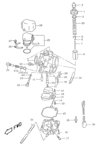 UX50 Carburetor assy