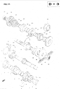 GS500 Трансмиссия