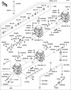 ZX600 Carburetor(1 / 2)