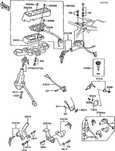 ZG1300 Ignition switch(1 / 2)