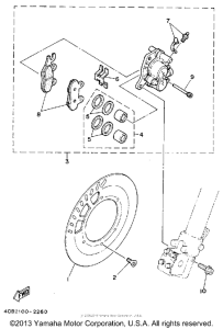  Передний суппорт