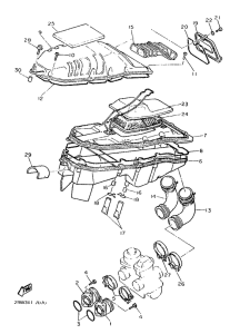 XT600Z Впускная система