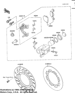  Передний суппорт