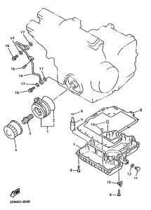 YH50 Масляный картер