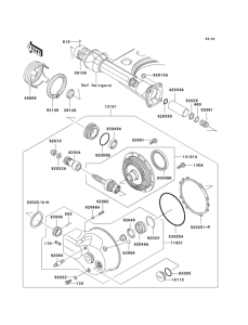 Drive shaft / final gear(1 / 2)