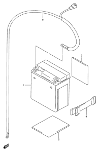 DF125 Аккумулятор