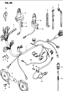 GS1100 Жгут проводов