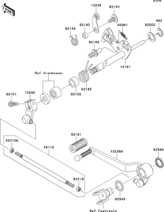 ZR1000 Механизм переключения передач