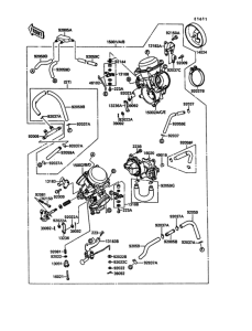 VN1500 Carburetor(1 / 2)