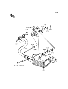 EX650 Глушитель