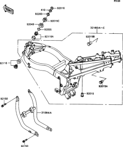 ZX1100 Рама