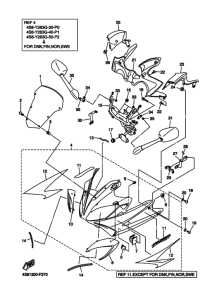 FZ6-SHG Cowling comp