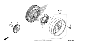 VFR1200F (DCT) Муфта стартера