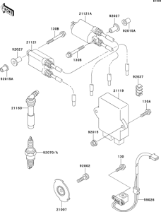 ZX600 Система зажигания