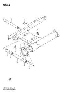 VZR1800 Маятник задний