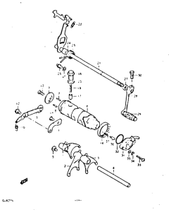 GS425 Переключение передач