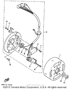 YSR50B Генератор