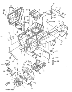 XT600E Впускная система 2