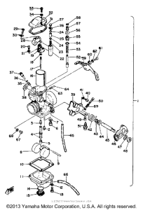 XT500F Карбюратор