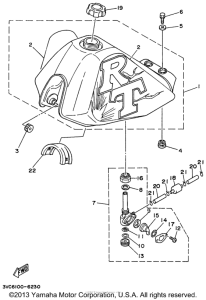 RT180H Топливный бак