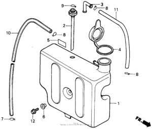 GL1200I Reserve tank