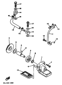 TZ250 Маслонасос