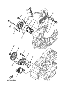 XT250 ｵｲﾙﾎﾟﾝﾌﾟ