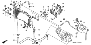 CBR900RR Радиатор