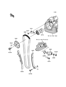 KLX150 Распред вал
