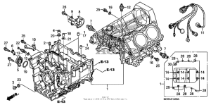 ST1300 Картер двигателя