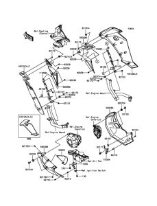 KLZ1000 Обтекатель нижний