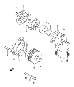 DR350 Маслонасос
