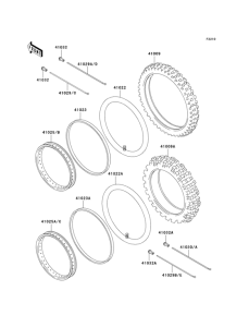 KL250 Колеса,покрышки