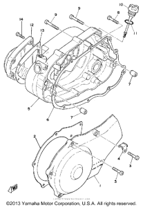 DT125G Боковые крышки