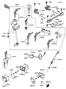 ZG1000 Замок зажикания